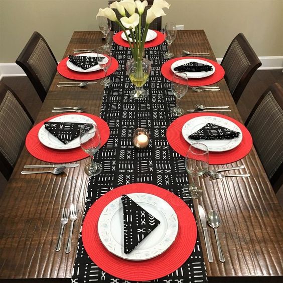 African Print /Ankara Table Set TossokoClothing